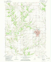ABINGDON, IL HISTORICAL MAP GEOPDF 7.5X7