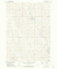 ALVORD, IA HISTORICAL MAP GEOPDF 7.5X7.5