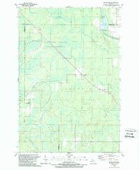 WOODLAWN, MI HISTORICAL MAP GEOPDF 7.5X7