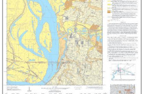 GEOLOGIC MAP NORTHWEST MEMPHIS,TN AR