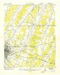 EAST CLEVELAND, TN HISTORICAL MAP GEOPDF