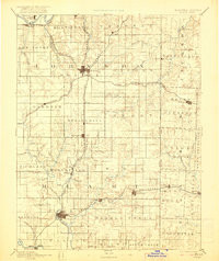 OLATHE, KS-MO HISTORICAL MAP GEOPDF 30X3