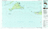MARTHA'S VINEYARD, MA HISTORICAL MAP GEO
