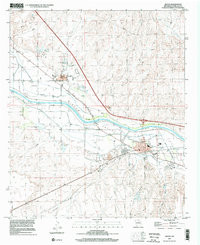 HATCH, NM HISTORICAL MAP GEOPDF 7.5X7.5