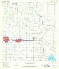 EDCOUCH, TX HISTORICAL MAP GEOPDF 7.5X7.