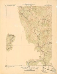 LEGGETT, CA HISTORICAL MAP GEOPDF 15X15