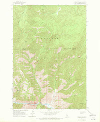 VINEGAR HILL, ID HISTORICAL MAP GEOPDF 7