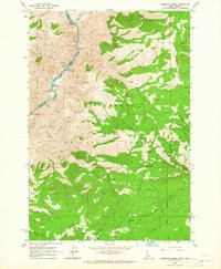 KIRKWOOD CREEK, ID-OR HISTORICAL MAP GEO