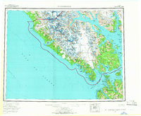 MOUNT FAIRWEATHER, AK HISTORICAL MAP GEO
