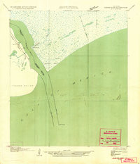 TEXAS POINT, TX-LA HISTORICAL MAP GEOPDF