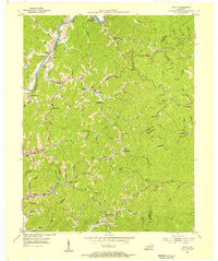 OFFUTT, KY HISTORICAL MAP GEOPDF 7.5X7.5