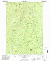 FLORENCE, ID HISTORICAL MAP GEOPDF 7.5X7