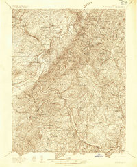 BUENA VISTA, VA HISTORICAL MAP GEOPDF 15