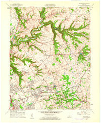 ANCHORAGE, KY HISTORICAL MAP GEOPDF 7.5X