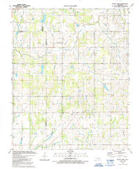 ROCKY FORD, OK HISTORICAL MAP GEOPDF 7.5