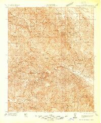 BRANCH MOUNTAIN, CA HISTORICAL MAP GEOPD