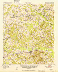 BROWNSBORO, TX HISTORICAL MAP GEOPDF 15X