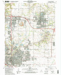 O'FALLON, IL HISTORICAL MAP GEOPDF 7.5X7