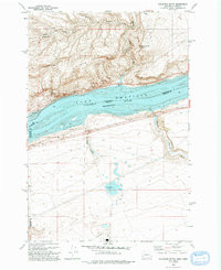 GOLGOTHA BUTTE, WA-OR HISTORICAL MAP GEO