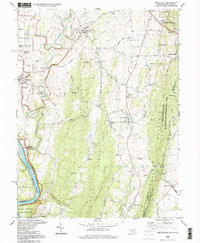 KEEDYSVILLE, MD-WV HISTORICAL MAP GEOPDF
