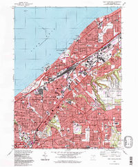 EAST CLEVELAND, OH HISTORICAL MAP GEOPDF