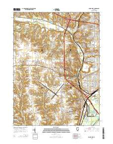 PEORIA WEST, IL TNM GEOSPATIAL PDF 7.5X7