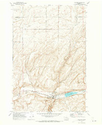 KAHLOTUS, WA HISTORICAL MAP GEOPDF 7.5X7