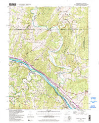 CHERRY RUN, WV-MD-PA HISTORICAL MAP GEOP
