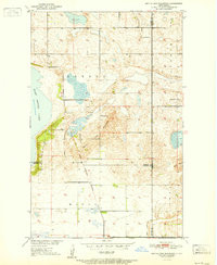 DEVILS LAKE MOUNTAIN, ND HISTORICAL MAP