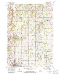 FRANKLIN, WI HISTORICAL MAP GEOPDF 7.5X7