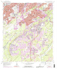 BIRMINGHAM SOUTH, AL HISTORICAL MAP GEOP