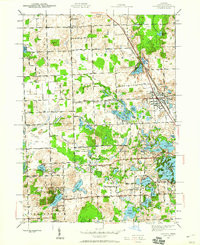 OXFORD, MI HISTORICAL MAP GEOPDF 7.5X7.5