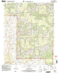 MANES, MO HISTORICAL MAP GEOPDF 7.5X7.5
