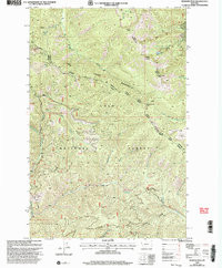 PENROSE PEAK, MT HISTORICAL MAP GEOPDF 7