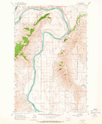 SLOAN, MT HISTORICAL MAP GEOPDF 7.5X7.5