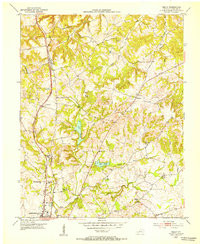 KELLY, KY HISTORICAL MAP GEOPDF 7.5X7.5
