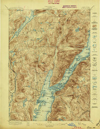 BOLTON LANDING, NY HISTORICAL MAP GEOPDF