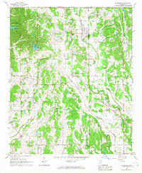EVERGREEN, MS HISTORICAL MAP GEOPDF 7.5X