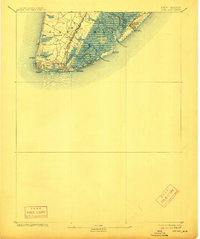 CAPE MAY, NJ HISTORICAL MAP GEOPDF 15X15