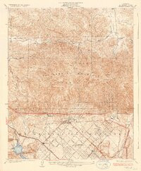 SYLMAR, CA HISTORICAL MAP GEOPDF 7.5X7.5