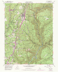 COLFAX, CA HISTORICAL MAP GEOPDF 7.5X7.5