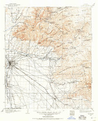TUCSON, AZ HISTORICAL MAP GEOPDF 30X30 G