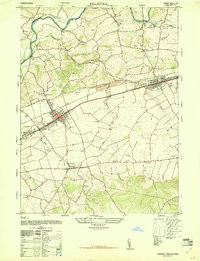 PALMYRA, PA HISTORICAL MAP GEOPDF 7.5X7.