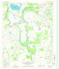 CRESLENN RANCH, TX HISTORICAL MAP GEOPDF