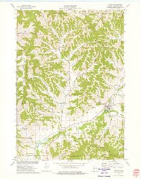 ETTRICK, WI HISTORICAL MAP GEOPDF 7.5X7.