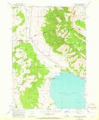 TARGHEE PEAK, ID-MT HISTORICAL MAP GEOPD