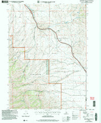 SWEETZER CANYON, ID HISTORICAL MAP GEOPD
