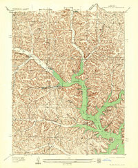 GRAVOIS MILLS, MO HISTORICAL MAP GEOPDF