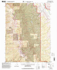 PETERSON, UT HISTORICAL MAP GEOPDF 7.5X7