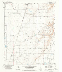 BERNSTEIN, TX-OK HISTORICAL MAP GEOPDF 7